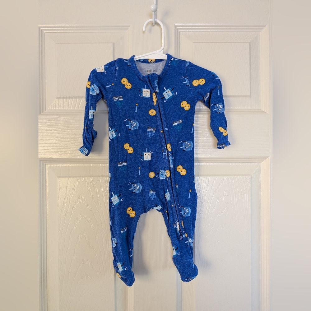Angel Dear Hannakkah Print Footie